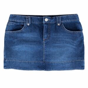 Denim Blue Skirt